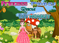 Printesa Pinky Salveaza Maimuta