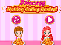 Printesele Concurs de Mancat Hot Dog
