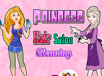 Printesele Curatenie la Coafor