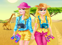 Printesele Disney in Safari