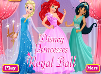Printesele Disney la Balul Regal