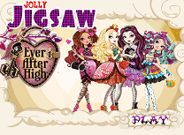 Puzzle cu Fetele Ever After High