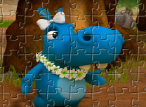 Puzzle cu Fetita Familiei Happos