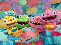 Puzzle cu Henry Dragomonstrul
