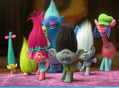 Puzzle cu Personajele din Trolii