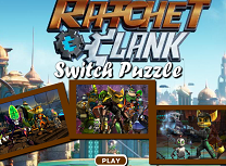 Puzzle cu Ratchet si Clank