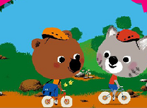 Puzzle cu Ursuletul Mouk