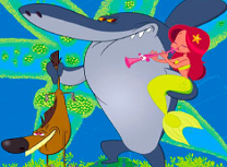 Puzzle cu Zig si Sharko