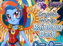 Rainbow Dash Aripi de Cristal