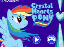 Rainbow Dash si Cristalele