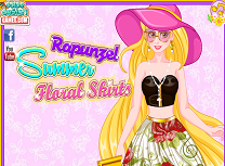 Rapunzel Fuste cu Model Floral