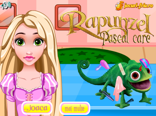 Rapunzel il Ingrijeste pe Pascal
