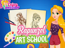 Rapunzel la Scoala de Arte