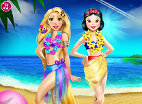 Rapunzel si Alba ca Zapada Vacanta de Vara