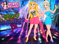 Rapunzel si Elsa in Club