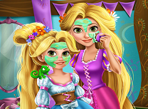 Rapunzel si Fiica Ei Tratamente Faciale
