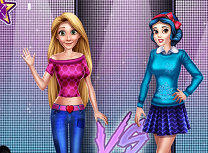 Rapunzel vs Alba ca Zapada