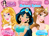 Scoala de Machiaj a Printeselor Disney