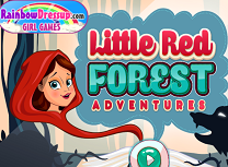 Scufita Rosie in Padure