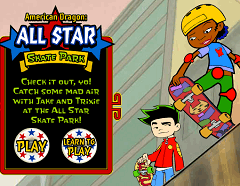 Skateboard cu Dragonul American