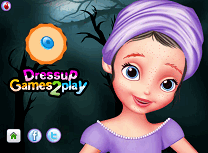 Sofia Intai Machiaj de Halloween