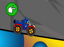 Sonic cu Masina Monstru