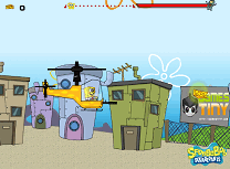 Spongebob cu Elicopterul
