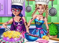 Super Eroinele Concurs de Gatit
