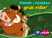 Timon si Pumba cu Placa