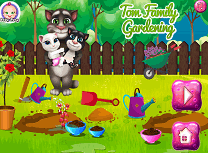 Tom Gradinarit cu Familia