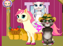 Tom si Angela Au Grija de Ponei