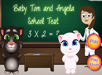 Tom si Angela Test la Scoala