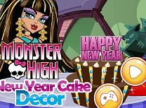 Tortul Monster High de Anul Nou
