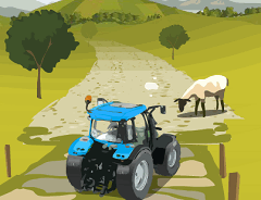 Tractorul din Livada