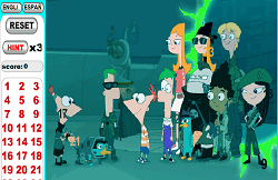 Phineas si Ferb Numere Ascunse