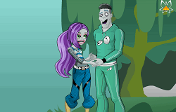 Imbraca-i  pe Ghoulia si Slow Moe