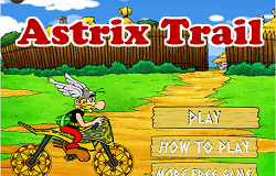 Asterix cu Motocicleta