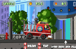 Fire Man Sams Fire Truck