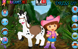 Dora si Poneiul Dress-up