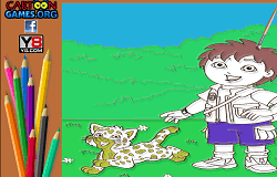 Coloreaza-l pe Diego