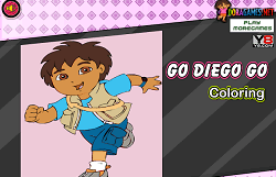 Coloreaza-l pe Diego 2