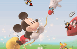 Mickey Mouse Litere