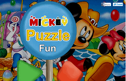 Puzzle cu Mickey