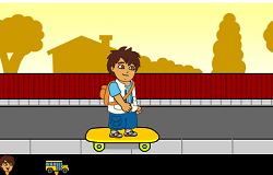 Diego cu Skateboardul