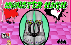 Monster High Pedichiura
