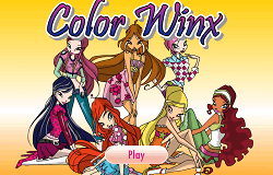 Coloreaza Fetele Winx