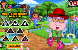 Dora si Boots Dress-up