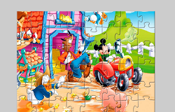 Puzzle cu Mickey Mouse