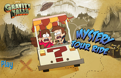 Dipper si Mabel cu Masina