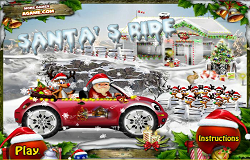 Mos Craciun cu Masina